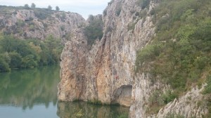Pasado el desplome de la cueva