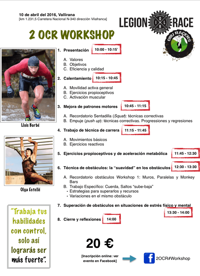 ejemplo programa workshop