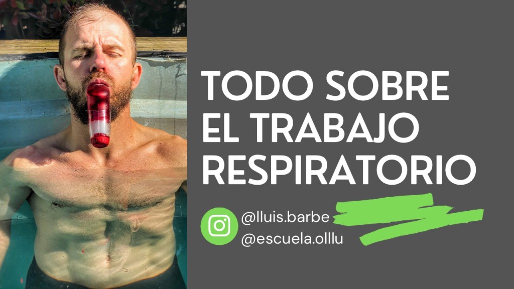 TODO SOBRE EL TRABAJO&nbsp;RESPIRATORIO